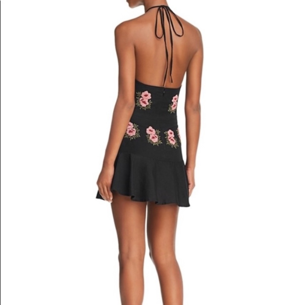 Karina Grimaldi Embellished Mini Dress